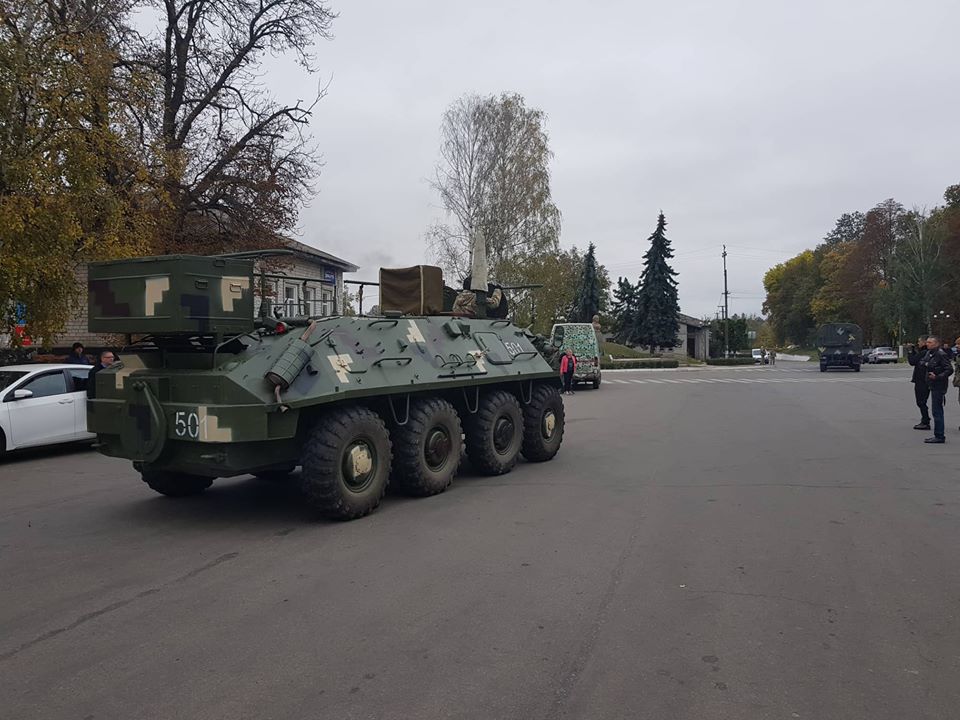 Олександр Кодола разом з Прем'єр-міністром на місці події