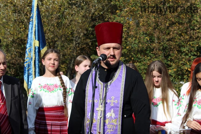 Урочистий мітинг до Дня захисника України