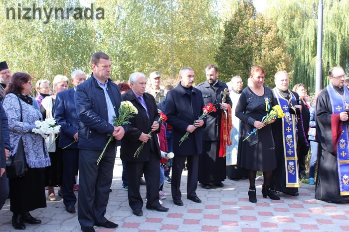 Урочистий мітинг до Дня захисника України