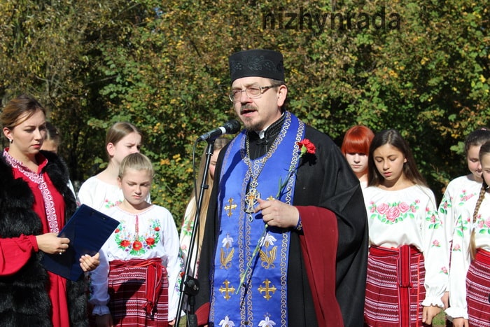 Урочистий мітинг до Дня захисника України