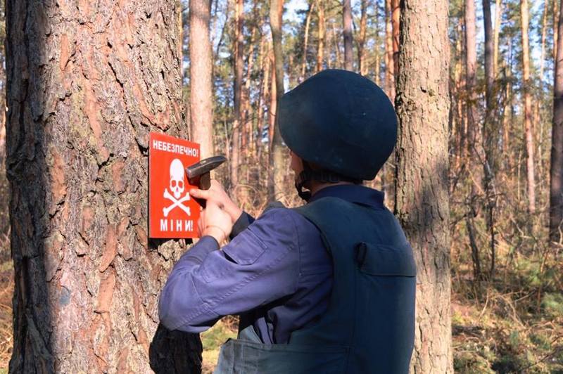 Ічнянщину продовжують розчищати від боєприпасів. Фото