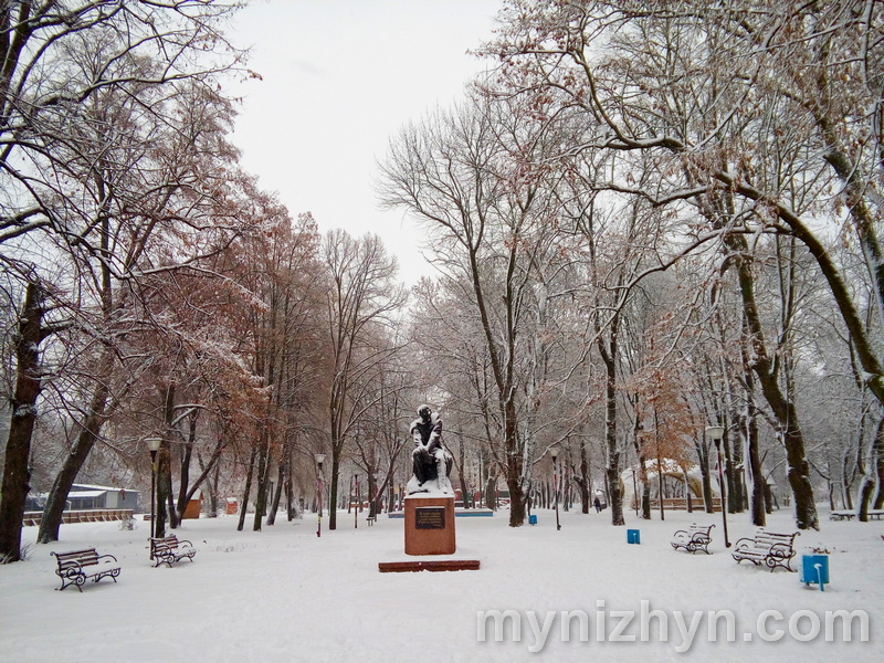 Краса засніженого Ніжина. Фото