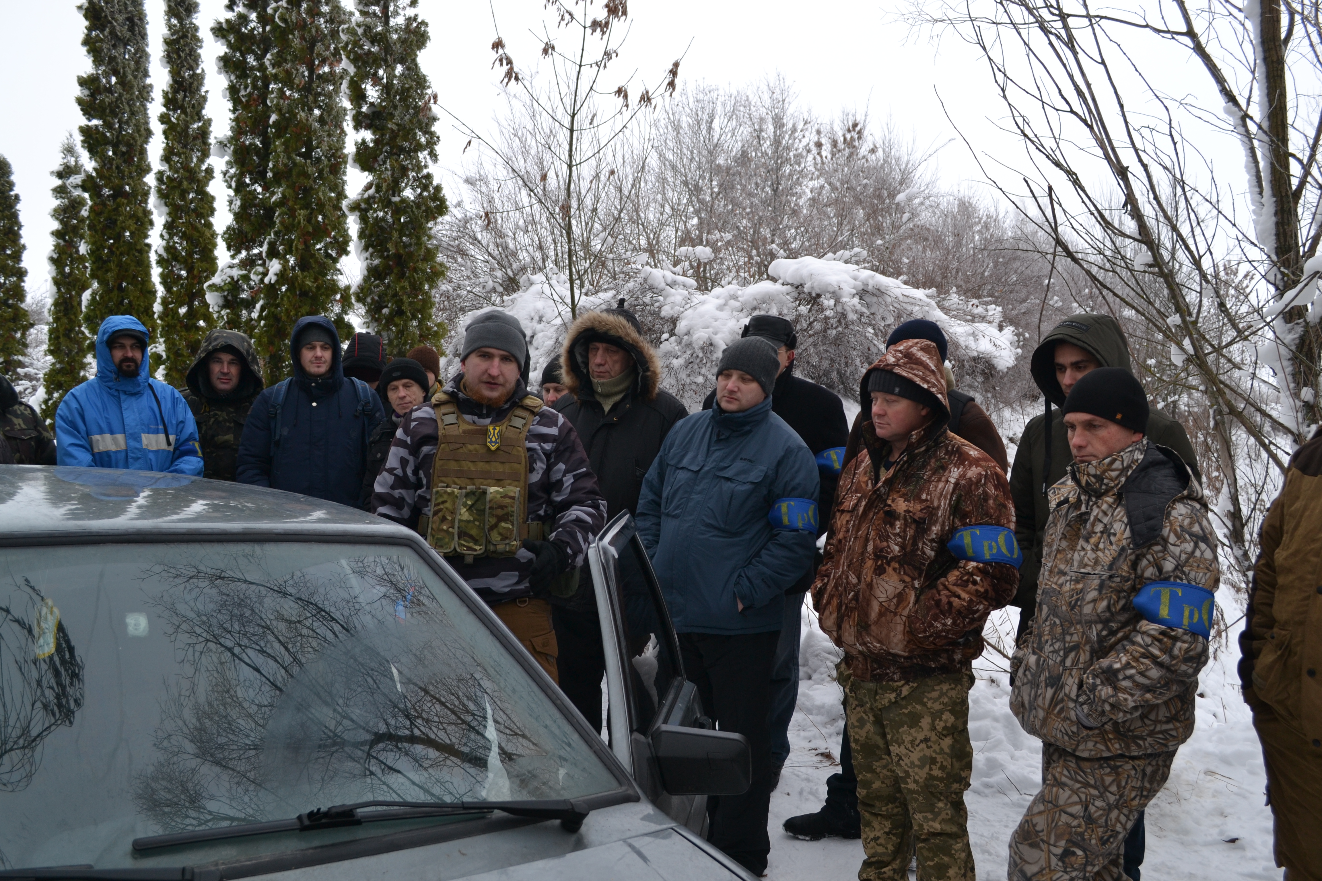 У Ніжині проходять одноденні військові навчання