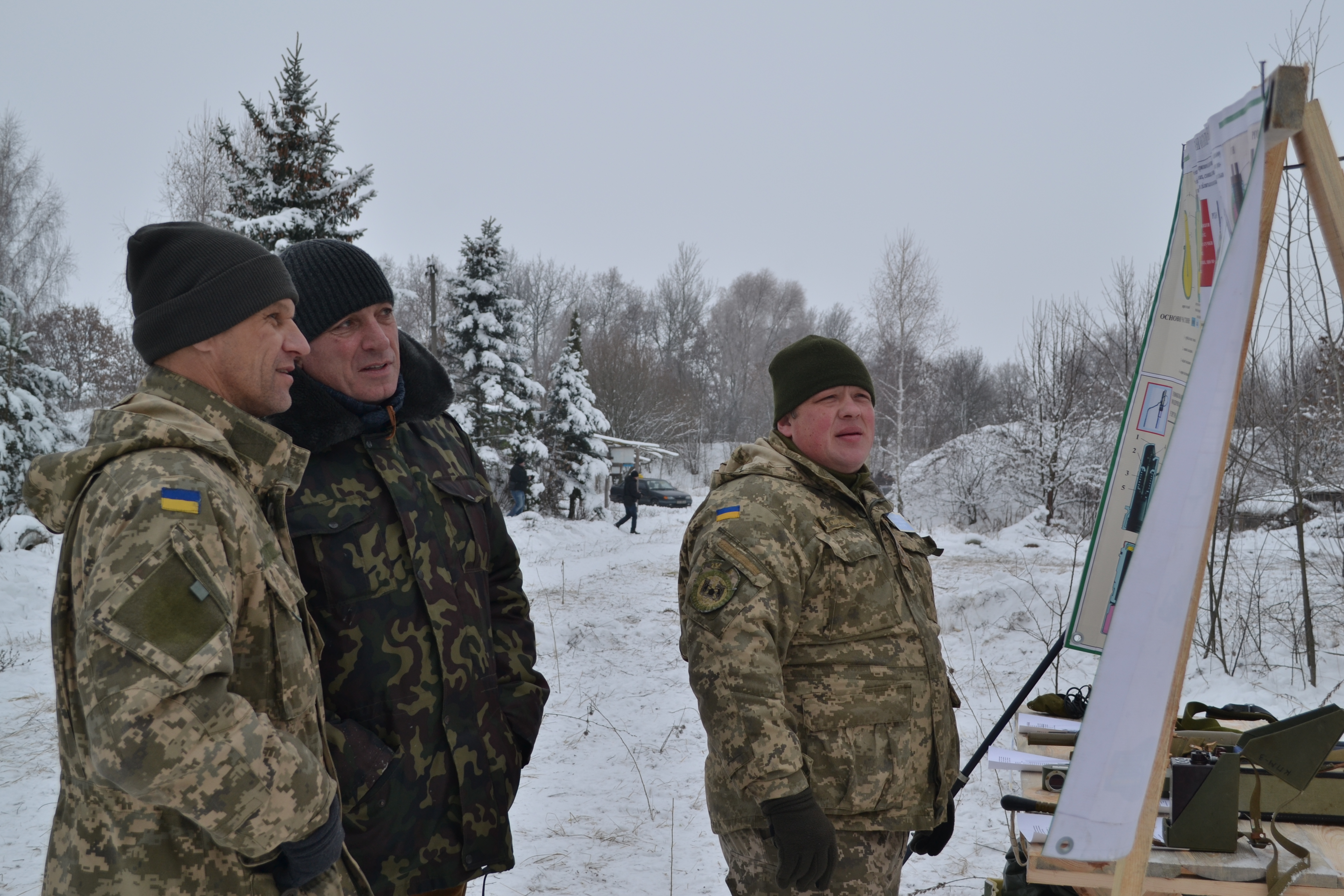 У Ніжині проходять одноденні військові навчання