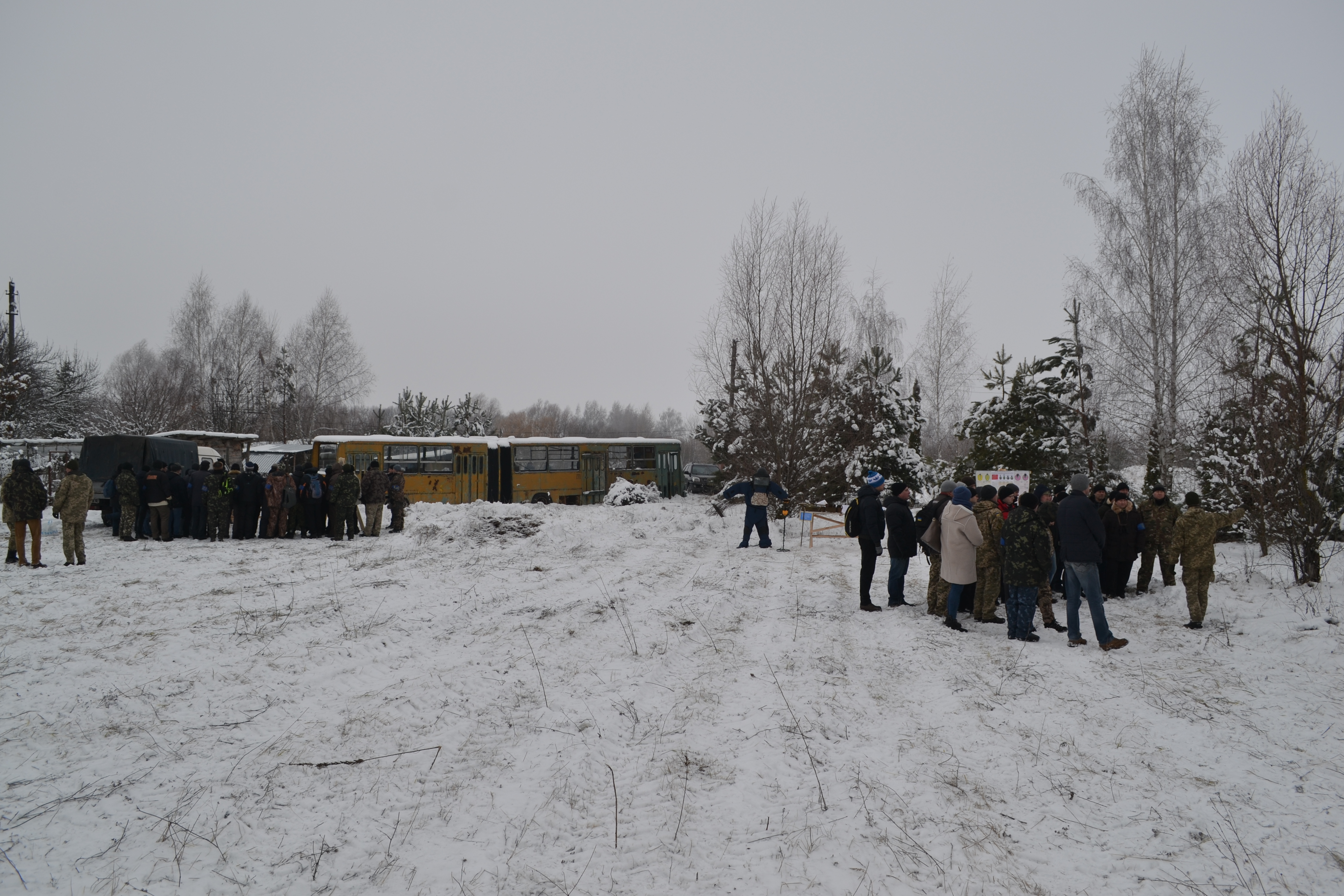 У Ніжині проходять одноденні військові навчання