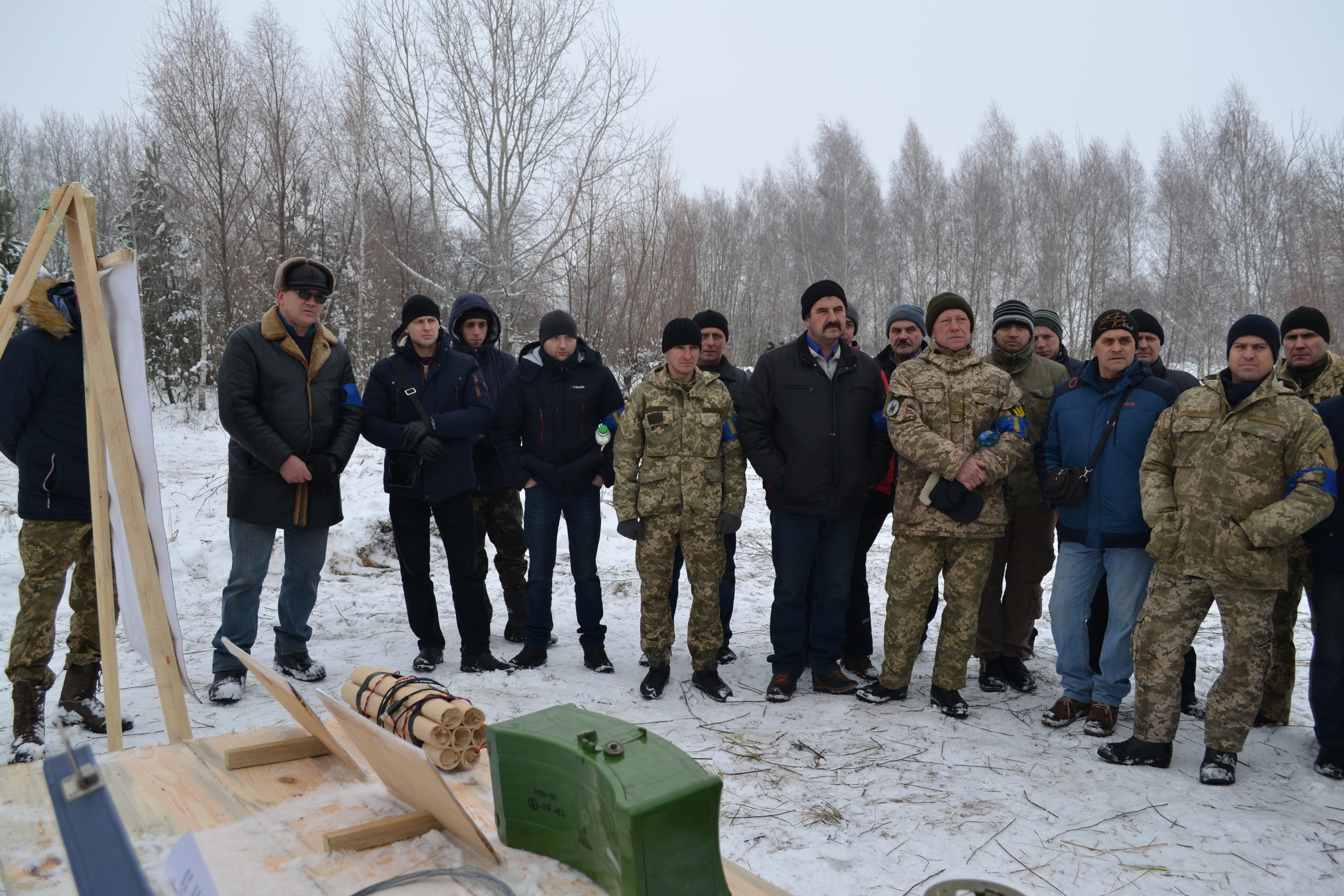 У Ніжині проходять одноденні військові навчання