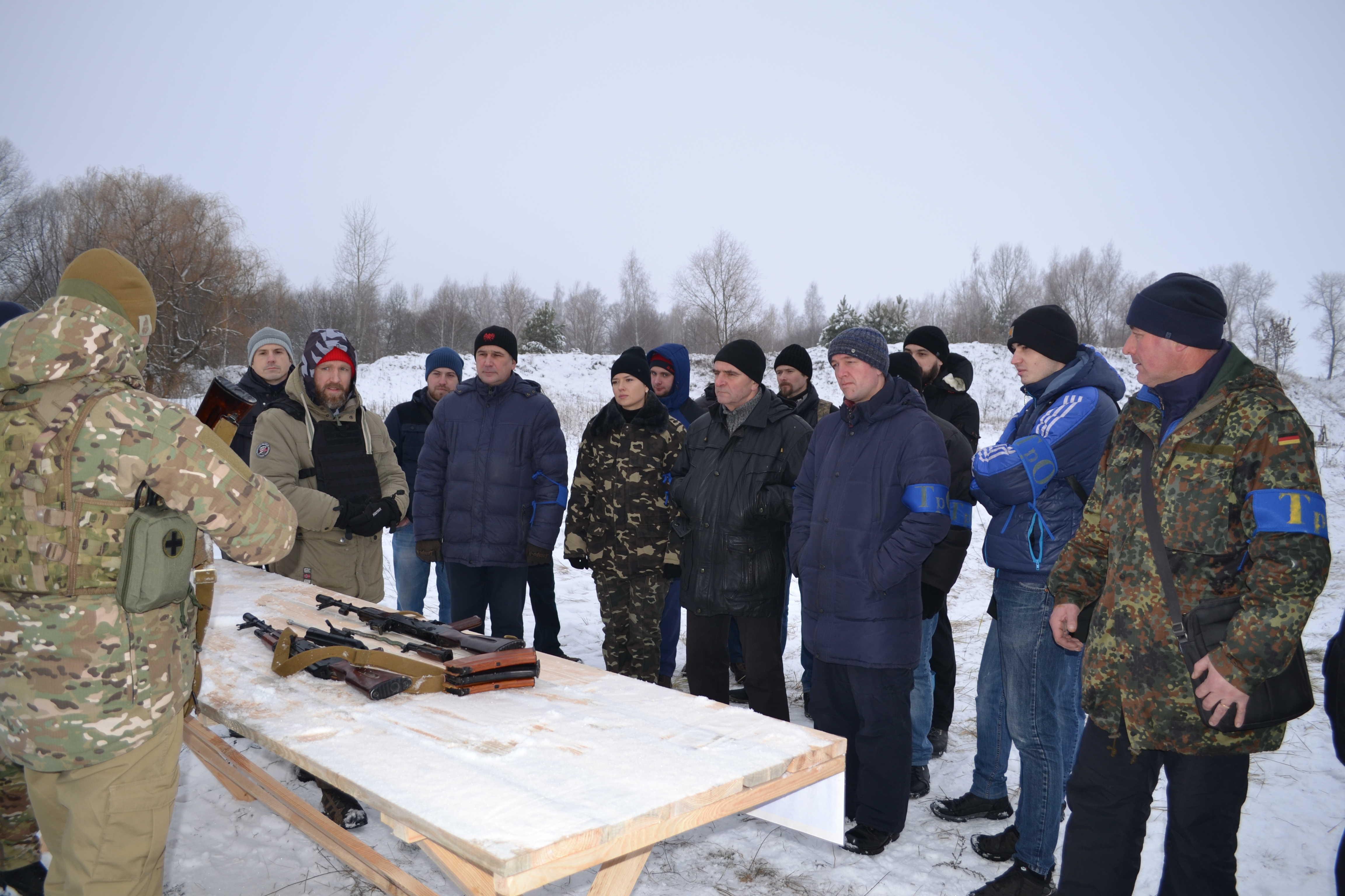 У Ніжині проходять одноденні військові навчання