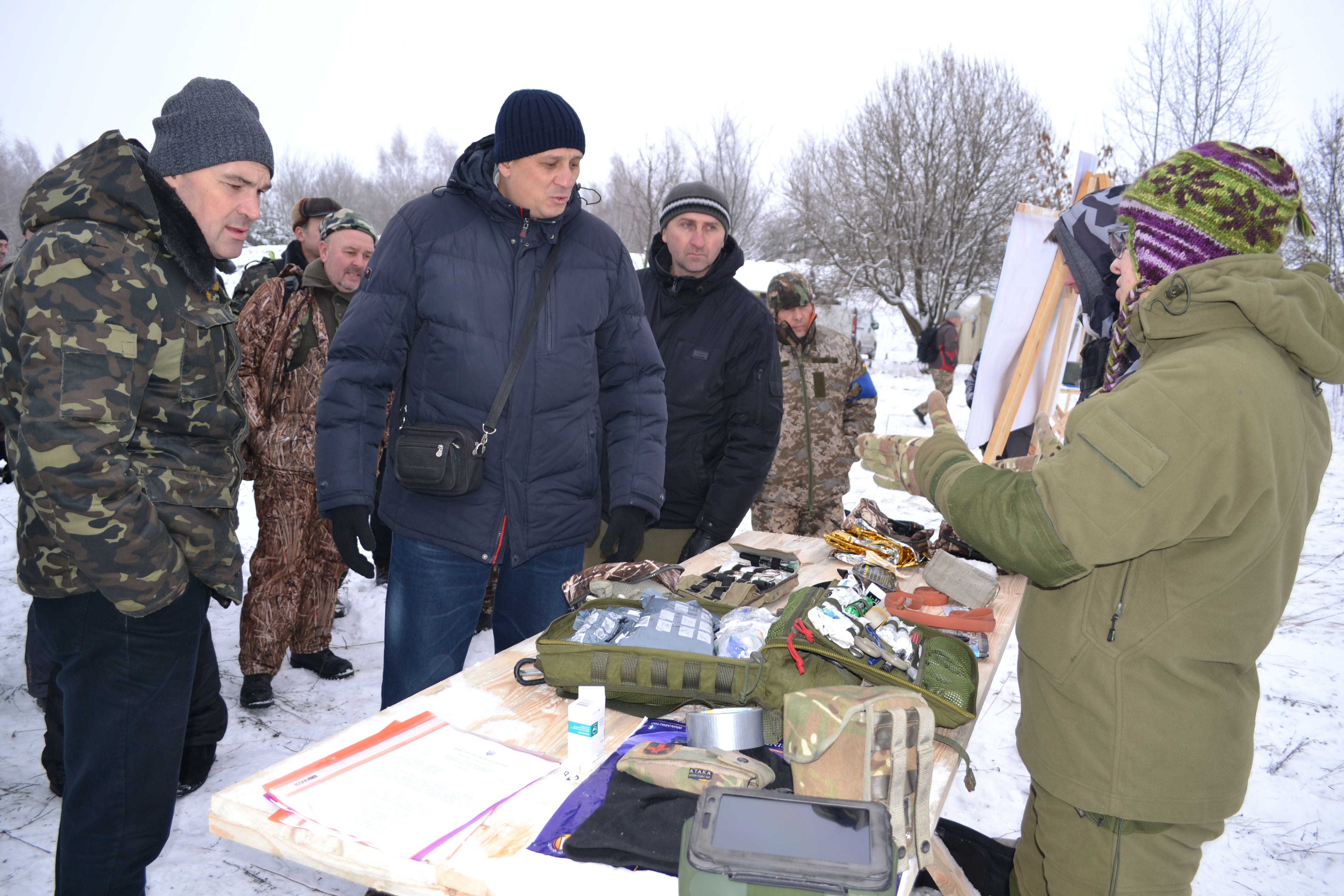 У Ніжині проходять одноденні військові навчання