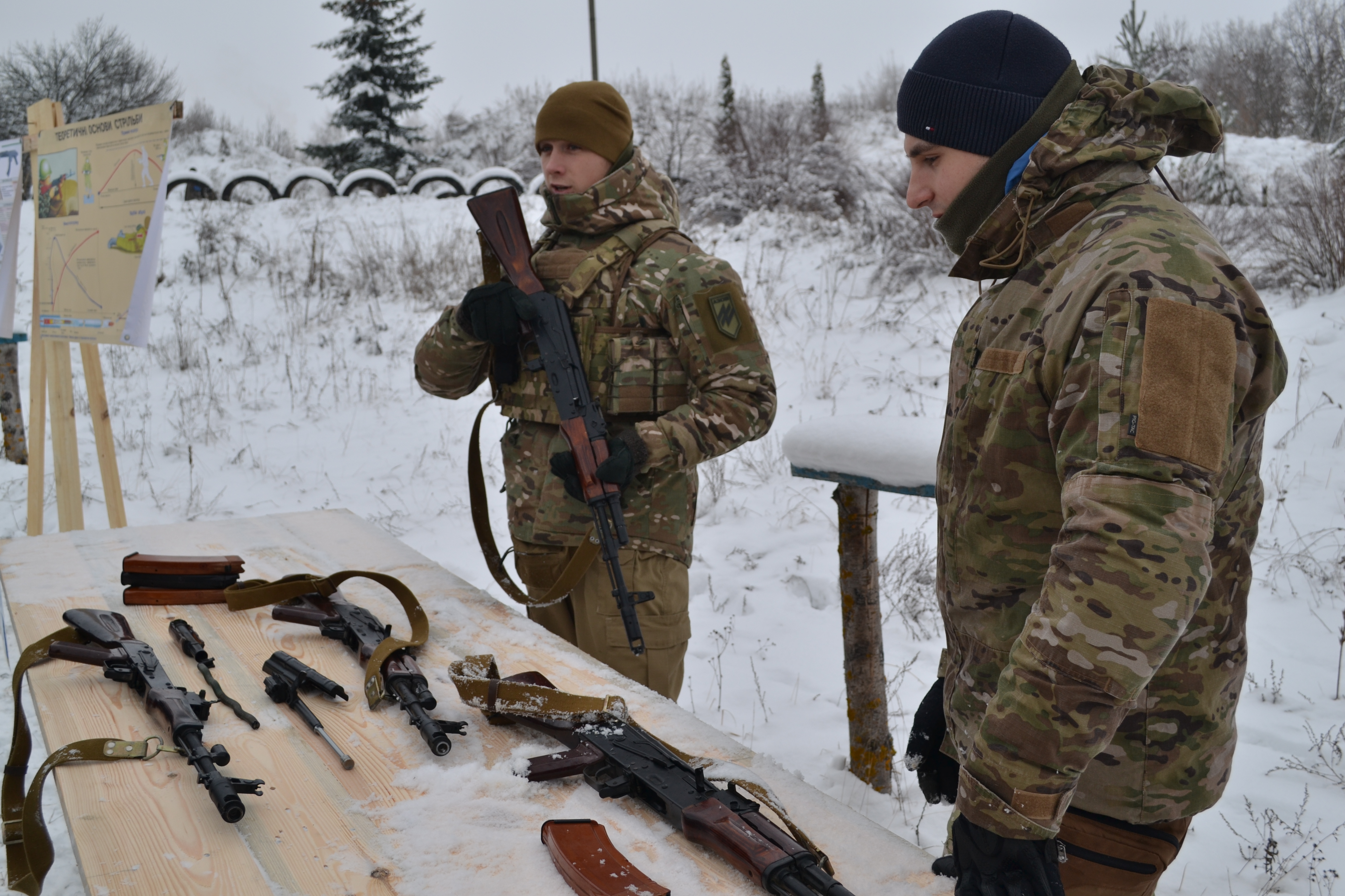 У Ніжині проходять одноденні військові навчання