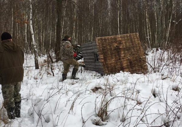 На Чернігівщині знайшли браконьєрські вежі та засідки