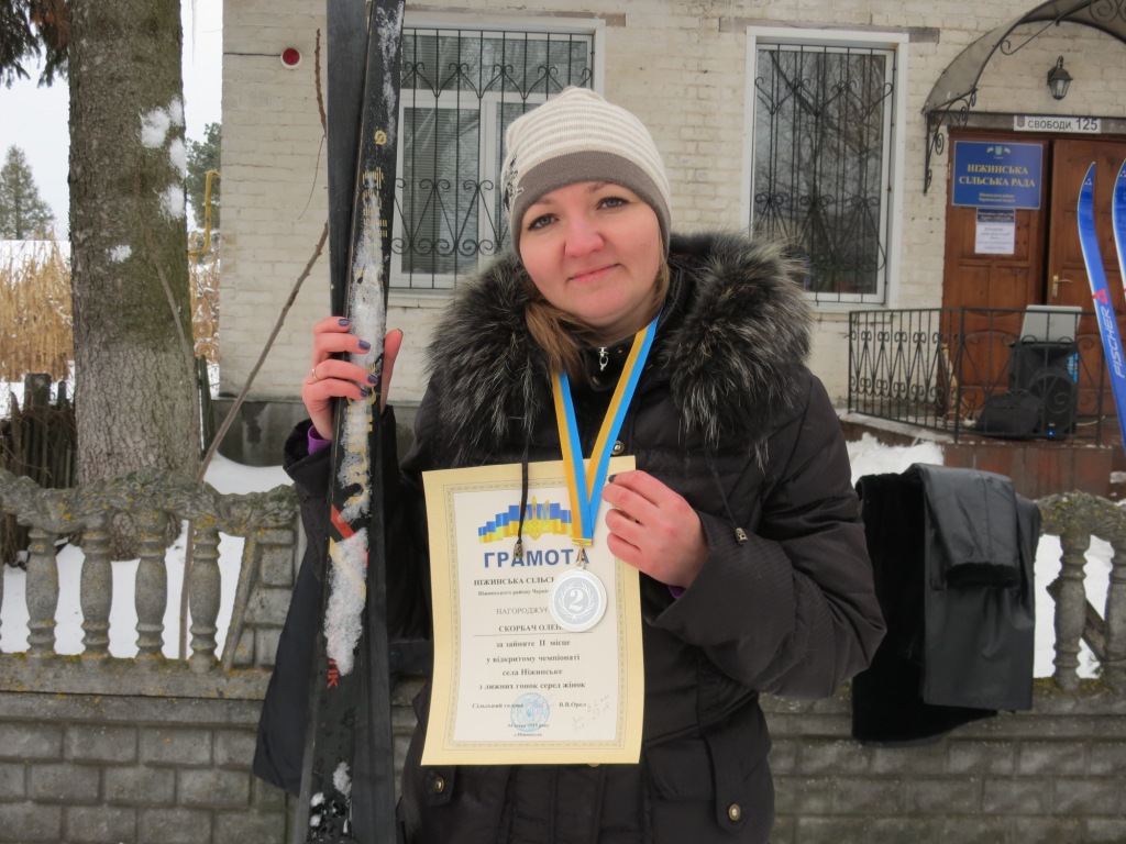 На Ніжинщині відбувся чемпіонат з лижних гонок. Фото