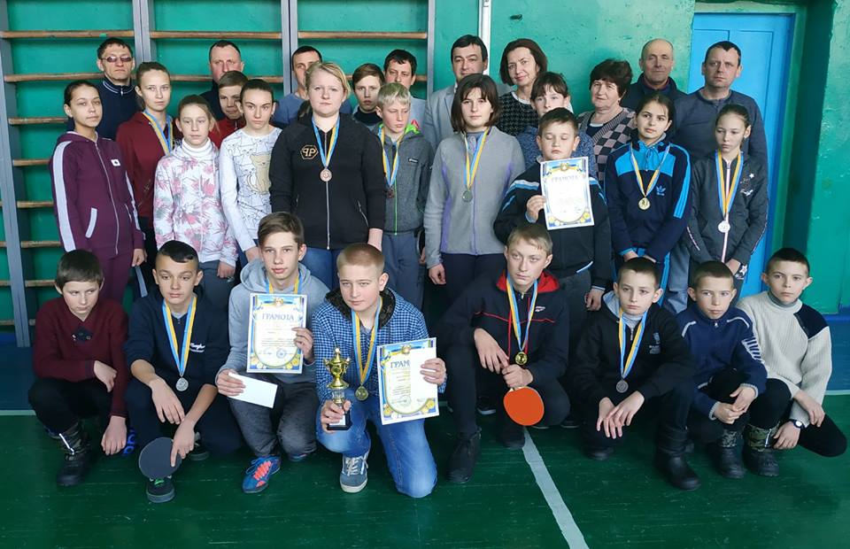 На Срібнянщині відбувся турнір із настільного тенісу (Фото)
