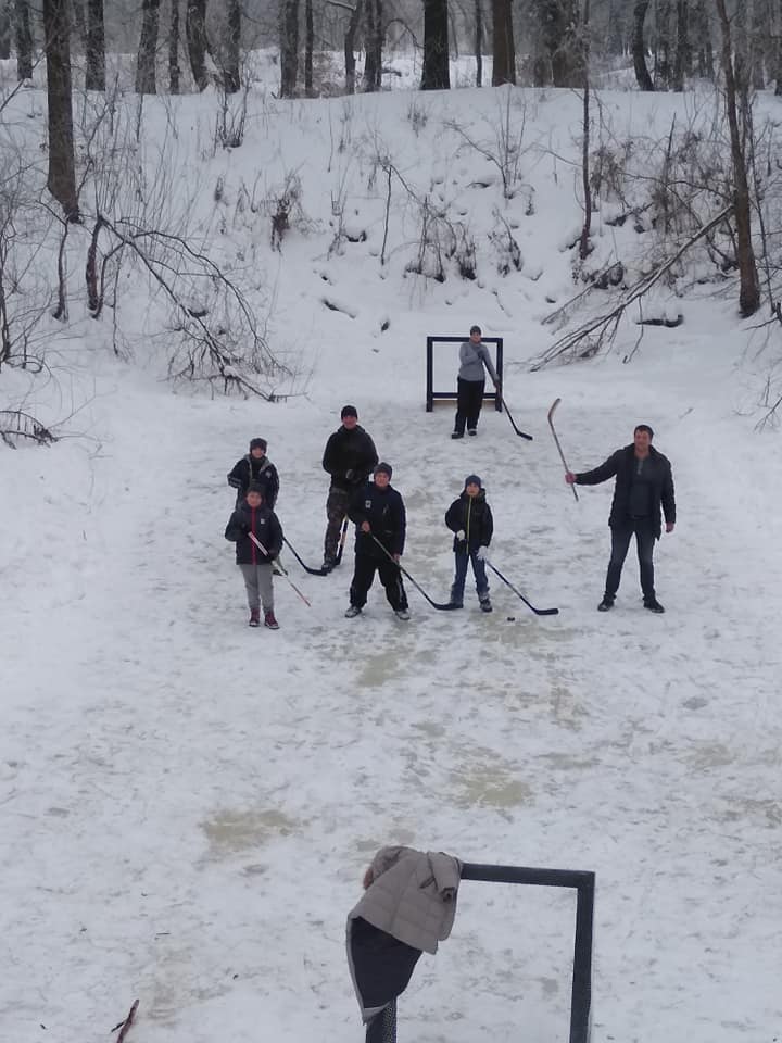 На Чернігівщині заклали наріжний камінь для майбутніх чемпіонів НХЛ та фігурного катання (Фото)