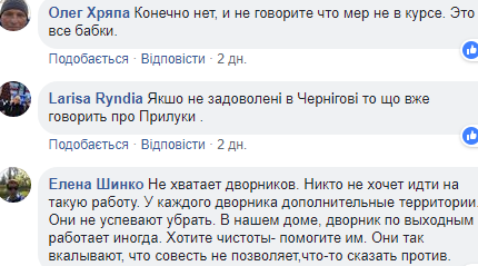 Фейсбучна тема дня: прибирання дворів від снігу