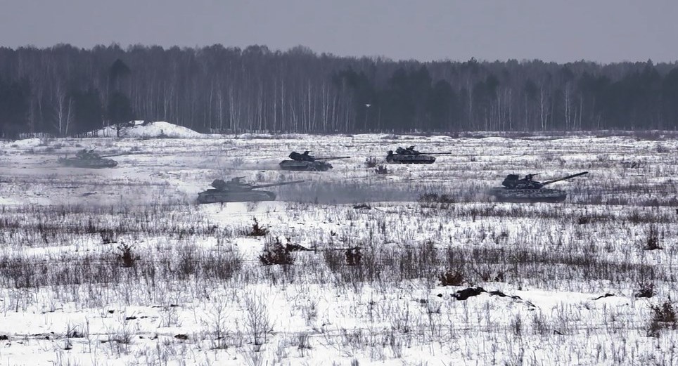 На Чернігівщині танки ходили у наступ (Фото)