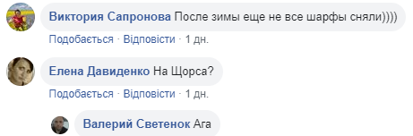 Фейсбучна тема дня: “одягнуті” берізки