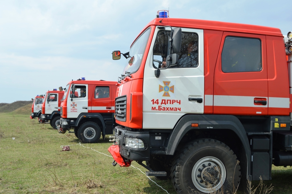 У Ніжині проходять навчально-методичні збори рятувальників. Фото