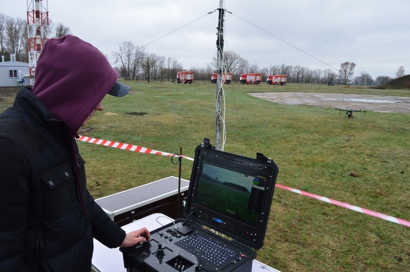 У Ніжині на базі авіаційного загону відбулись навчання. Фото