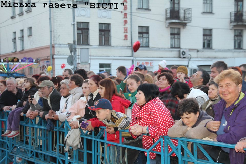 Ніжинців з Днем міста вітав Віктор Павлік. Фото