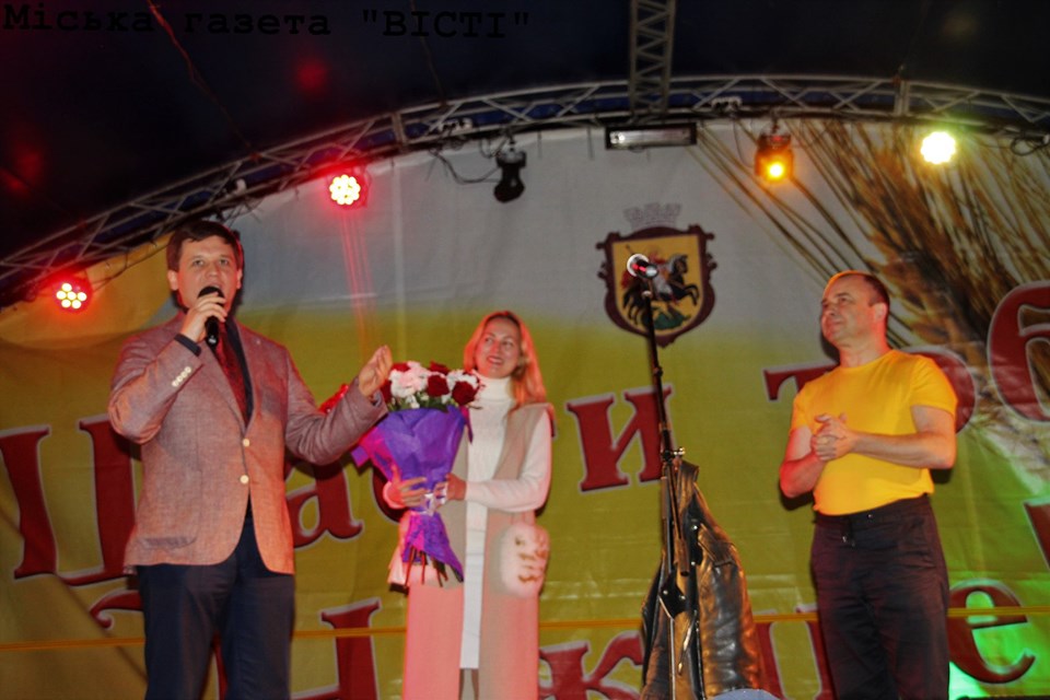 Ніжинців з Днем міста вітав Віктор Павлік. Фото