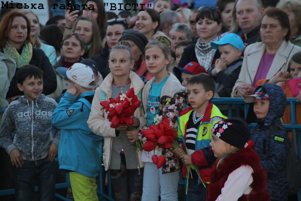 Ніжинців з Днем міста вітав Віктор Павлік. Фото