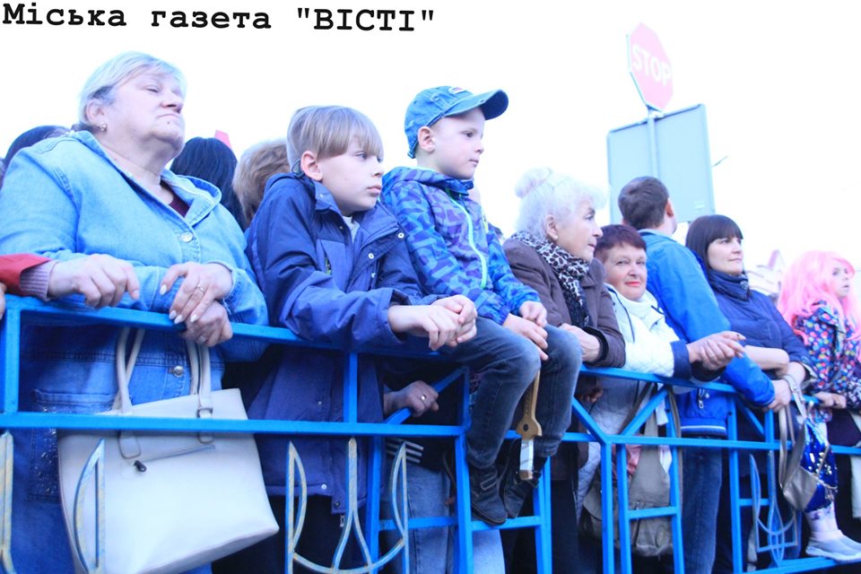 Ніжинців з Днем міста вітав Віктор Павлік. Фото
