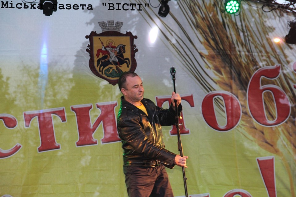 Ніжинців з Днем міста вітав Віктор Павлік. Фото