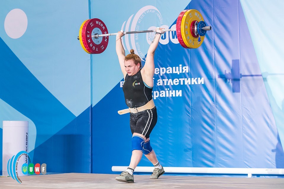 Чернігівська важкоатлетка здобула золото на чемпіонаті України