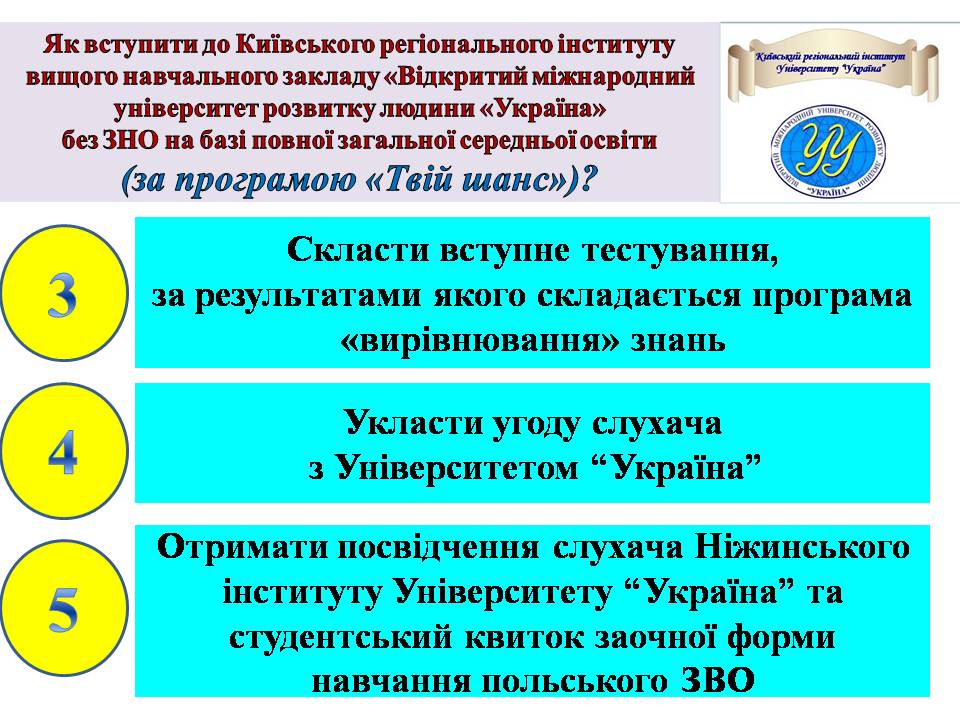 Новий ЗВО у Ніжині продовжує набір студентів