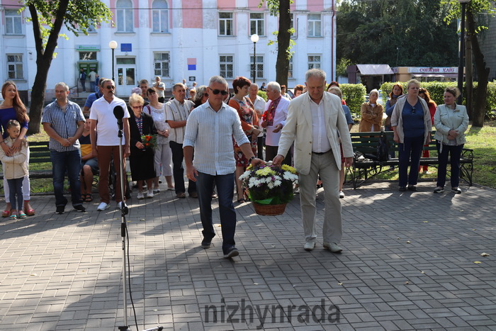 Як у Ніжині відзначили 165-річчя від дня народження Марії Заньковецької. Фото