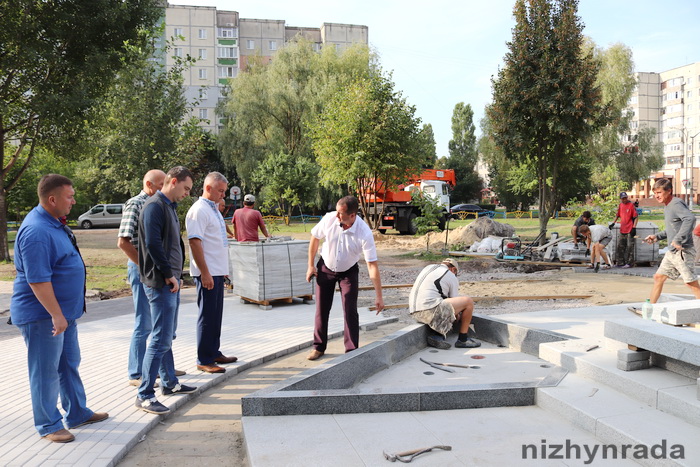 Підготовка до відзначення Дня Незалежності у Ніжині