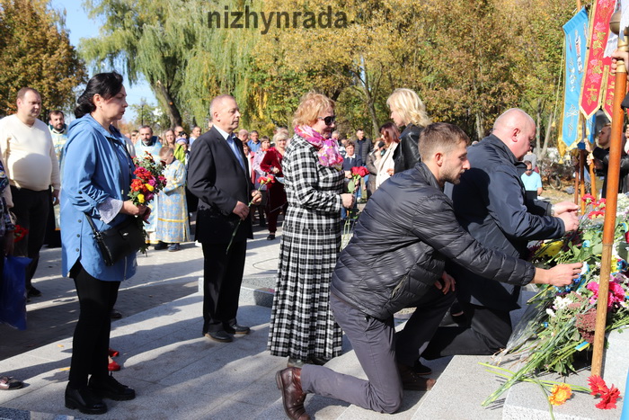 Як у Ніжині відзначили свято Покрови Пресвятої Богородиці і День захисника України. Фото