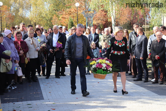 Як у Ніжині відзначили свято Покрови Пресвятої Богородиці і День захисника України. Фото