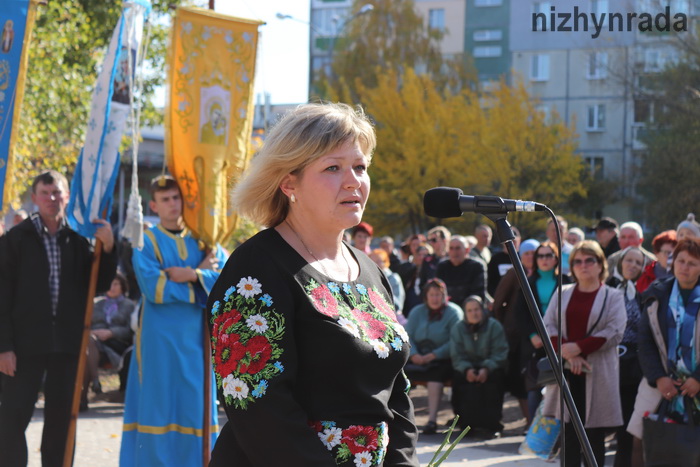 Як у Ніжині відзначили свято Покрови Пресвятої Богородиці і День захисника України. Фото