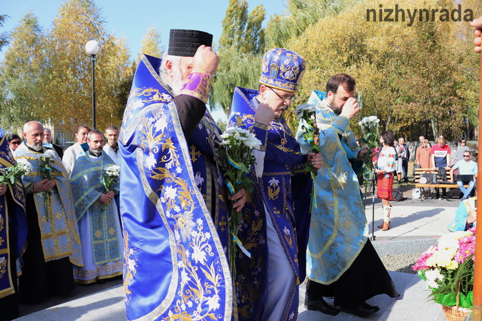 Як у Ніжині відзначили свято Покрови Пресвятої Богородиці і День захисника України. Фото