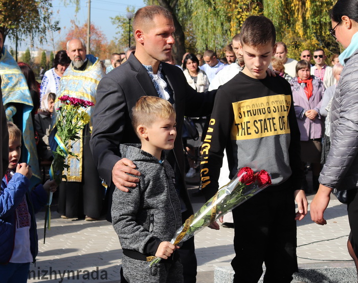 Як у Ніжині відзначили свято Покрови Пресвятої Богородиці і День захисника України. Фото