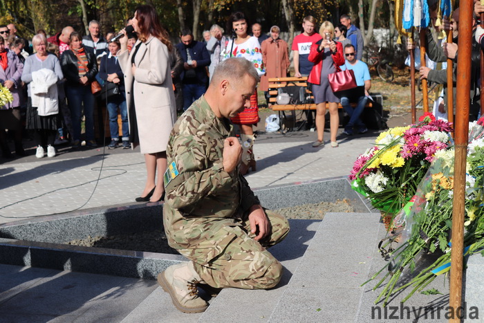 Як у Ніжині відзначили свято Покрови Пресвятої Богородиці і День захисника України. Фото