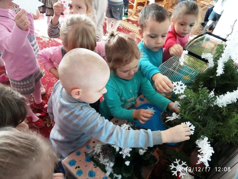 Справжня зимова добра казка завітала до дошкільнят. Фото