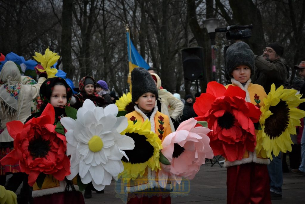 День Соборності об’єднав ніжинців. Фото – Новини Ніжина/ новости Нежина