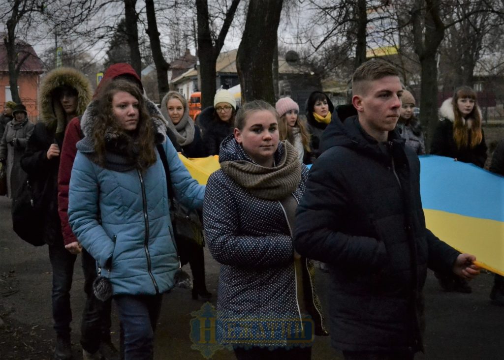 День Соборності об’єднав ніжинців. Фото – Новини Ніжина/ новости Нежина