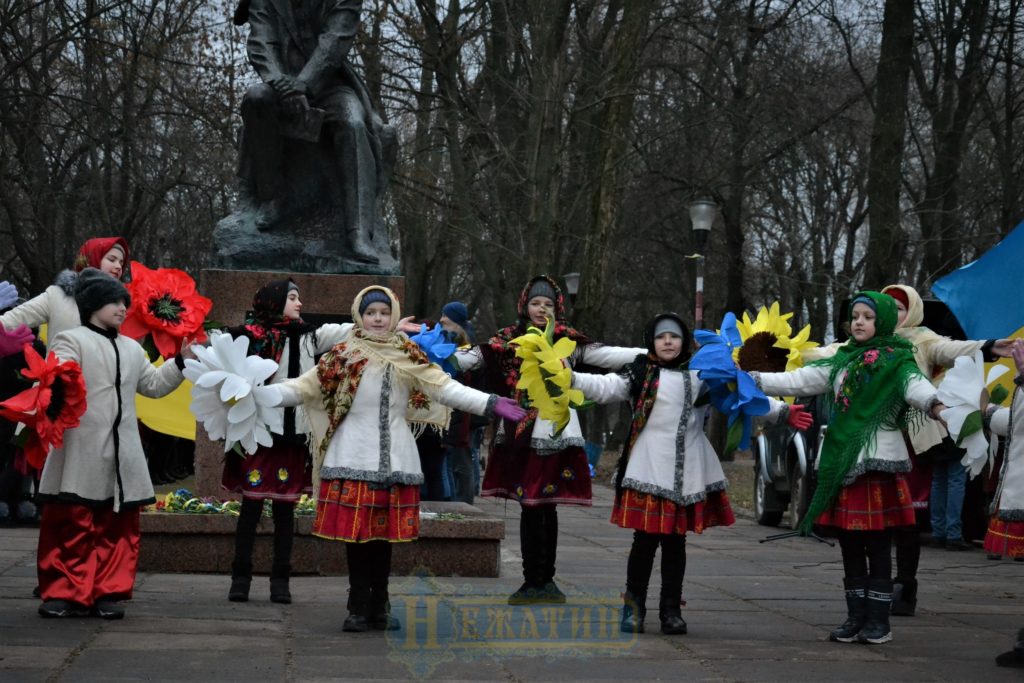 День Соборності об’єднав ніжинців. Фото – Новини Ніжина/ новости Нежина