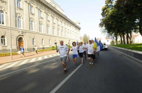 «Європейський пробіг заради миру» на Чернігівщині (Фото)